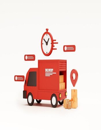 red-delivery-car-deliver-express-shipping-fast-delivery-background-3d-rendering-illustration_56104-1910